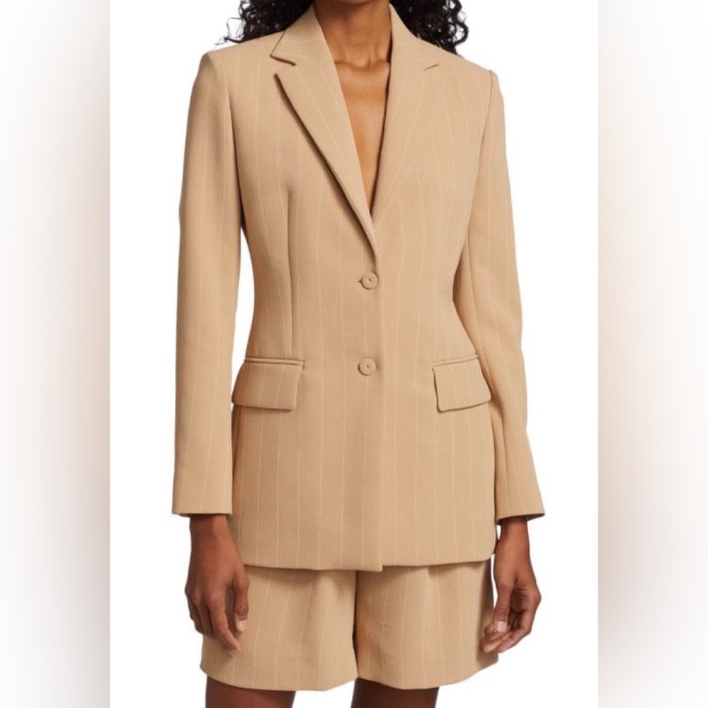 Emilia Wickstead Jeremy Pinstripe Blazer